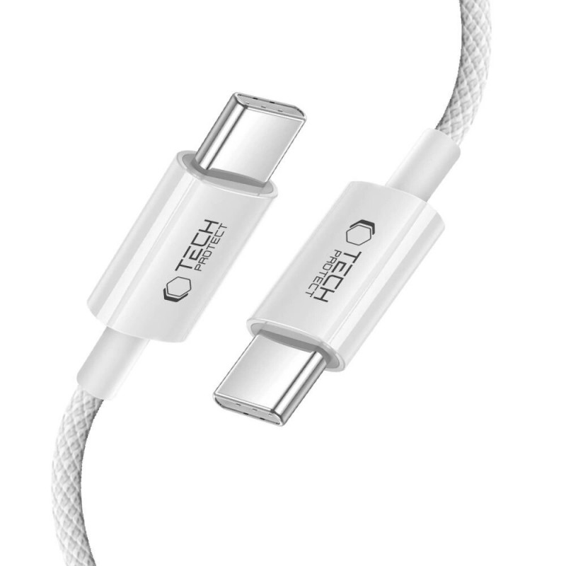Tech-Protect Ultraboost Lite USB-C / USB-C Kabel PD60W/3A 200 cm, Cool Grey