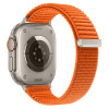 Tech-Protect Nylonloop Apple Watch 8 / 9 / 10 / 11 / 12 / SE / Ultra 44/45/46/49 mm Armband, Orange