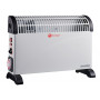 Mesko MS 7741w Konvektor-Heizgerät mit Timer und Turbo-Lüfter, 2000 W, weiß