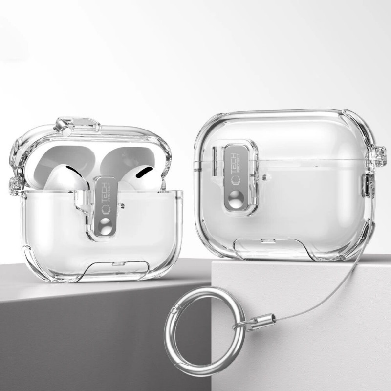 Tech-Protect Bounce Pro Apple AirPods Pro 3 Ladecase-Hülle, Pink