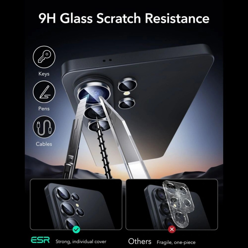 ESR Armorite Kameraschutz für Samsung Galaxy S26 Ultra, Clear