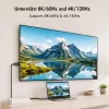 LogiLink CUA0121 USB 3.2 Gen2 Type-C Kabel, C/M auf DP/M, bi-di, 8K/60 Hz, Metall, schwarz, 3 m