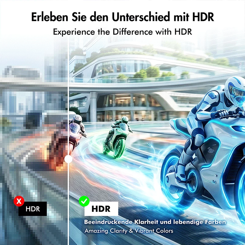 LogiLink CH0124 HDMI-Kabel, A/M auf A/M, 8K/60 Hz, 48 Gbps, Metall, Nylon, schwarz/grau, 5 m