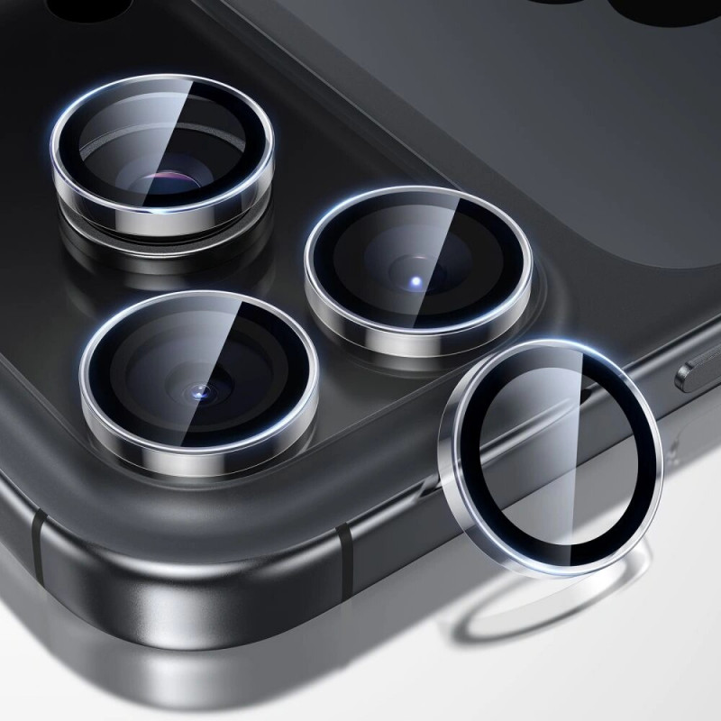 ESR Armorite Kameraschutz für Apple iPhone 14 Pro / 14 Pro Max / 15 Pro / 15 Pro Max / 16 Pro / 16 Pro Max / 17 Pro / 17 Pro Max, transparent (ESR932)
