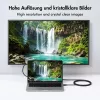 Logilink UA0473 USB 3.2 Gen1 Type-C Kabel, C/M auf DVI-D/M, 1080p/60 Hz, schwarz, 1,8 m