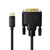 Logilink UA0474 USB 3.2 Gen1 Type-C Kabel, C/M auf DVI-D/M, 1080p/60 Hz, schwarz, 3 m