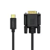 Logilink UA0476 USB 3.2 Gen1 Type-C Kabel, C/M zu VGA/M, 1080p/60 Hz, schwarz, 3 m