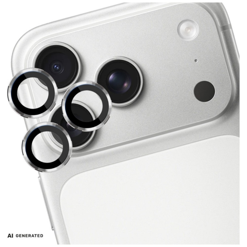 3MK Lens Protection Pro Apple iPhone 18 Pro / 18 Pro Max Kameraobjektivschutz, gehärtetes Glas, Light Blue
