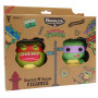 P.m.i. Kids World Fuggler S2 Swap & Style Figuren FG6215A, 2er-Pack (Raphael & Donatello)
