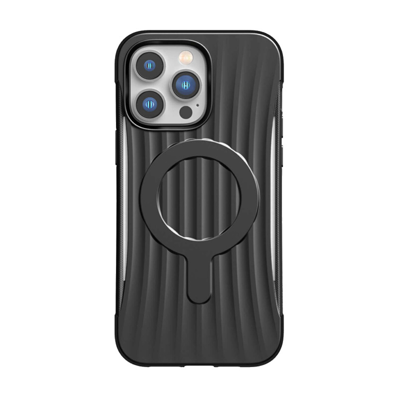 X-Doria Raptic Clutch MagSafe Hülle XDR224 für Apple iPhone 14 Pro Max, Schwarz