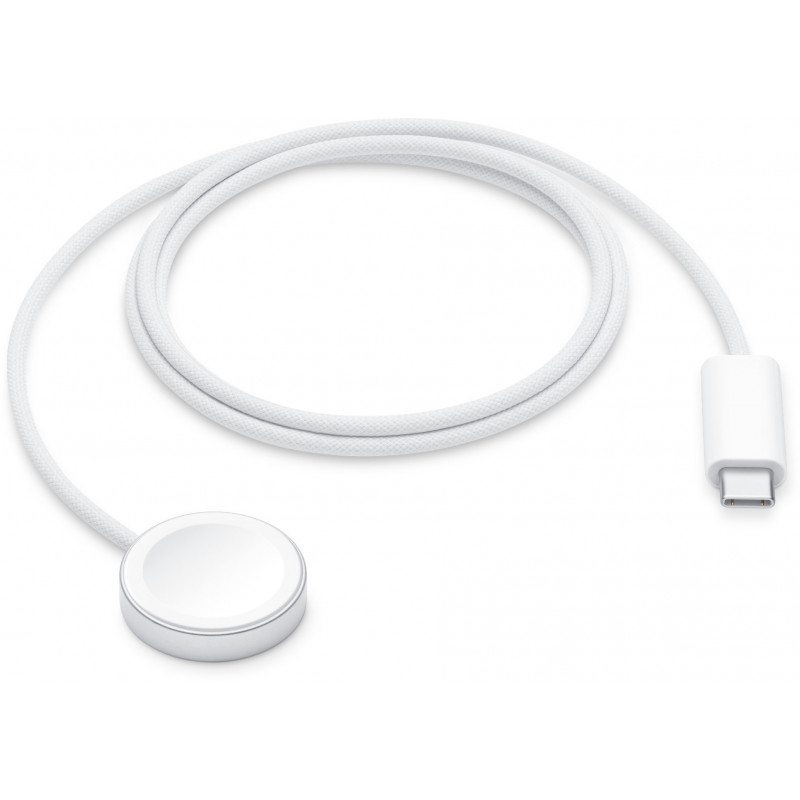 Apple Watch Magnetic Fast Charger to USB-C Cable (1 m), weiß, ML434ZM/A
