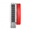 Thermaltake NiC L32 CPU-Kühler, 140 mm PWM-Lüfter, Aluminium und Kupfer, Rot, Weiß