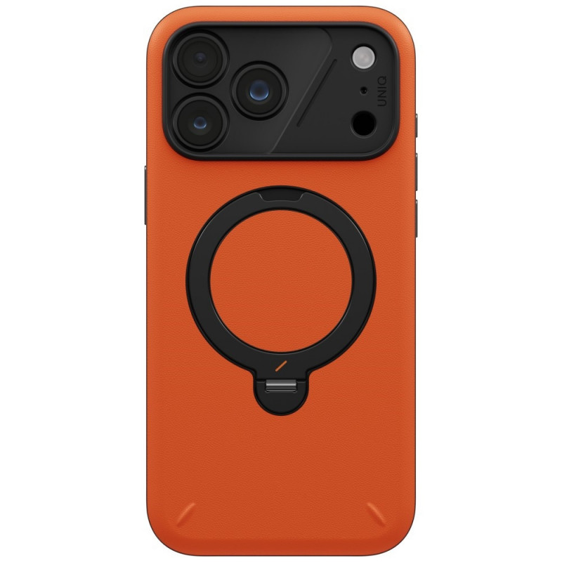 UNIQ Elix Hülle für Apple iPhone 18 Pro Max / 17 Pro Max, 360° drehbarer Kickstand, orange