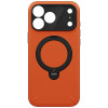 UNIQ Elix Hülle für Apple iPhone 18 Pro Max / 17 Pro Max, 360° drehbarer Kickstand, orange
