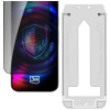 3MK HardGlass Max Privacy Sichtschutz-Panzerglas mit Applikator für Samsung Galaxy S26+, schwarz