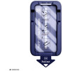 3MK HardGlass Max Panzerglas mit Applikator für Samsung Galaxy S25 Ultra, schwarz