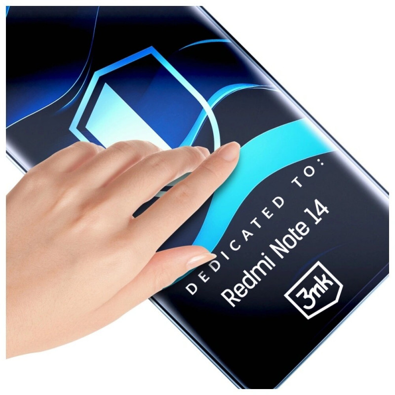 3MK FlexibleGlass Xiaomi Redmi Note 14 4G Displayschutz aus Hybridglas