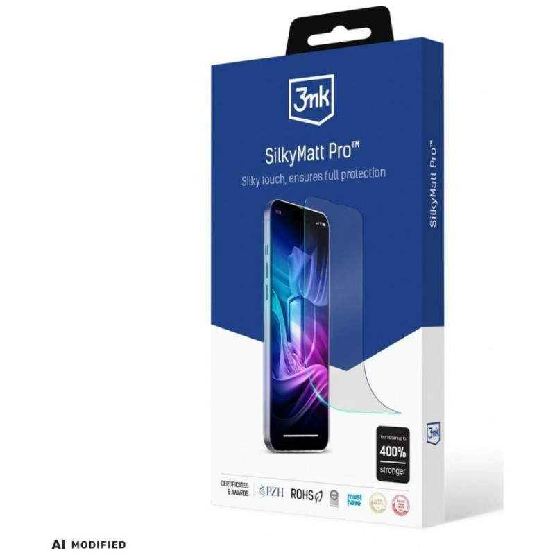 3MK Silky Matt Pro Matte Displayschutzfolie für Samsung Galaxy S25