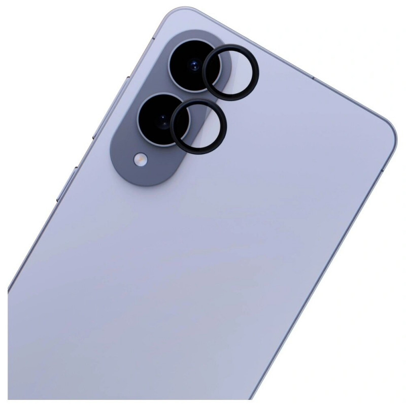 3MK Lens Protection Pro Kameraobjektivglas für Samsung Galaxy S25 Edge, schwarz
