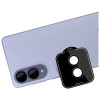 3MK Lens Protection Pro Kameraobjektivglas für Samsung Galaxy S25 Edge, schwarz