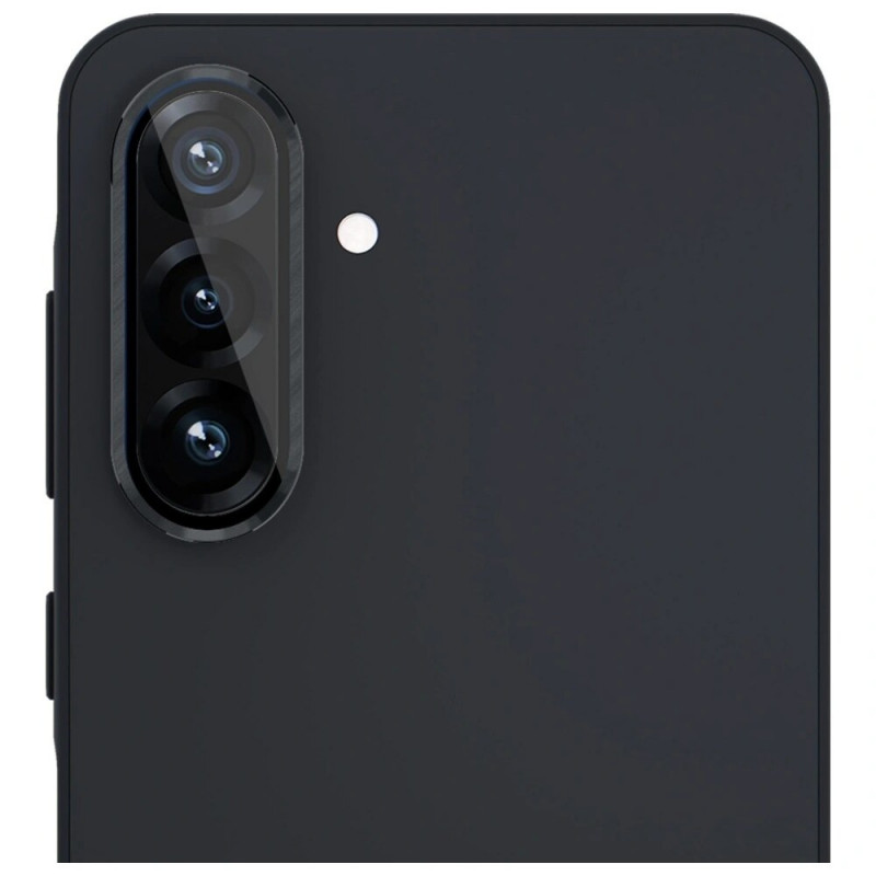 3MK Lens Protection Pro Kameraobjektivglas für Samsung Galaxy A36 / A56 5G, schwarz