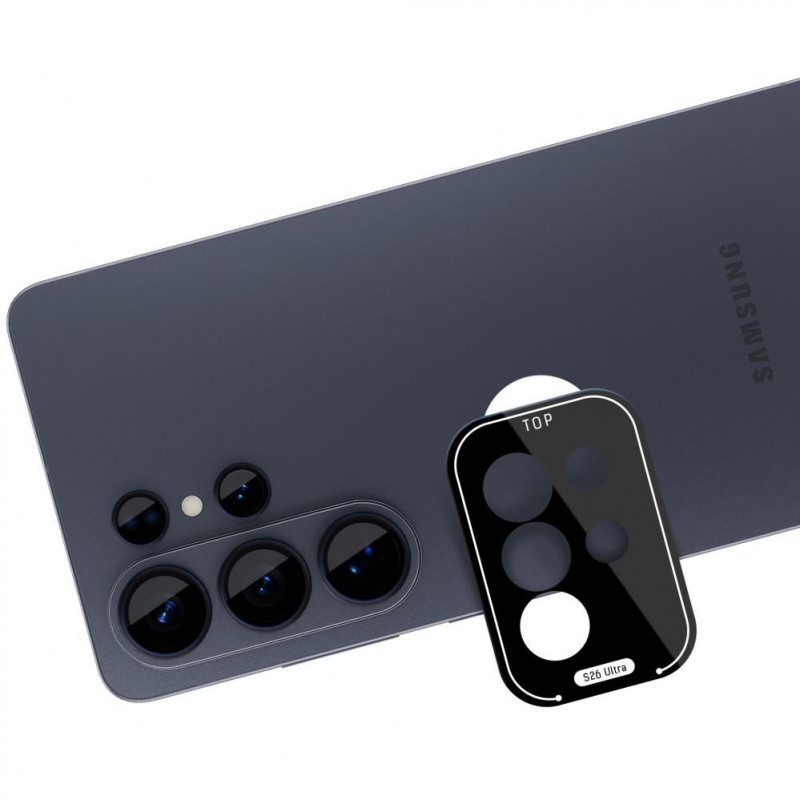 3MK Lens Protection Pro Kameraobjektivschutz für Samsung Galaxy S26 Ultra, Schwarz