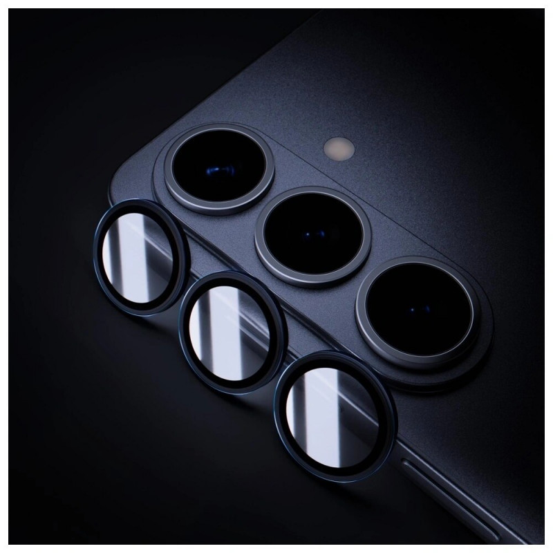 3MK Lens Protection Pro Kameraobjektivschutz für Samsung Galaxy S26, Schwarz