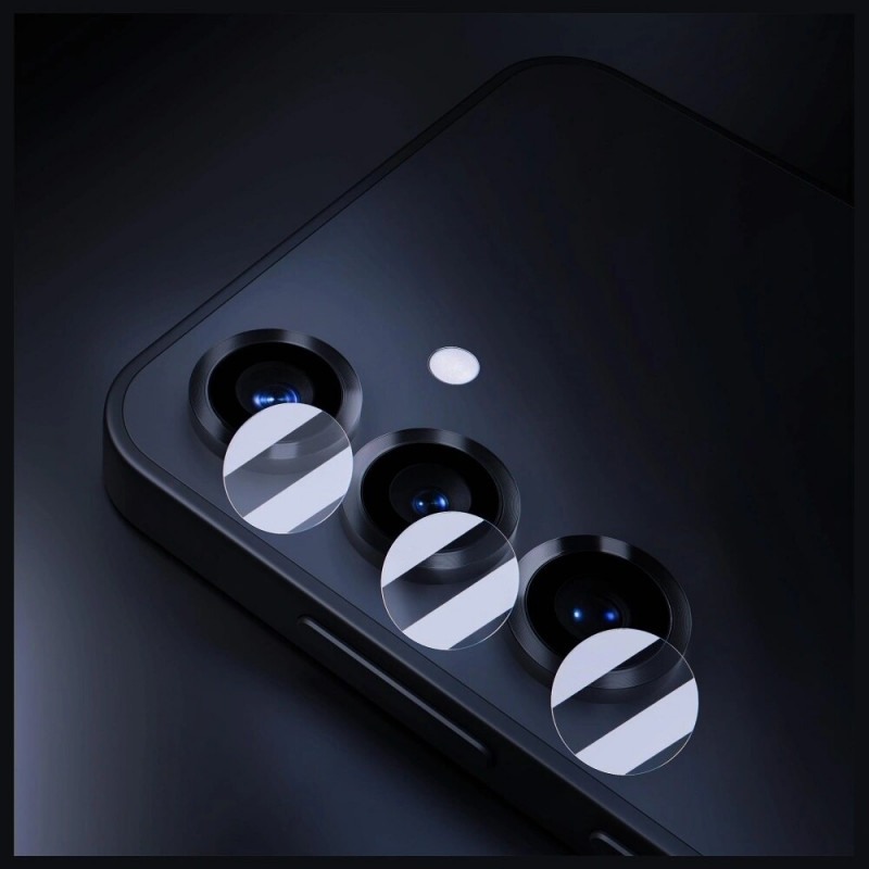 3MK Lens Protect Hybrid-Kameraobjektivglas für Samsung Galaxy S25 FE