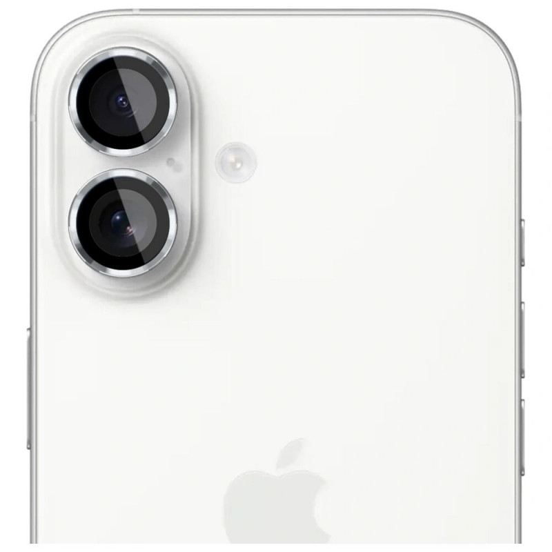 3MK Lens Protection Pro Kameraobjektivglas für Apple iPhone 17, silber