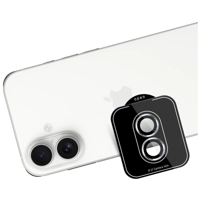 3MK Lens Protection Pro Kameraobjektivglas für Apple iPhone 17, silber
