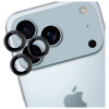 3MK Lens Protection Pro Kameraobjektivglas für Apple iPhone 17 Pro / 17 Pro Max, schwarz