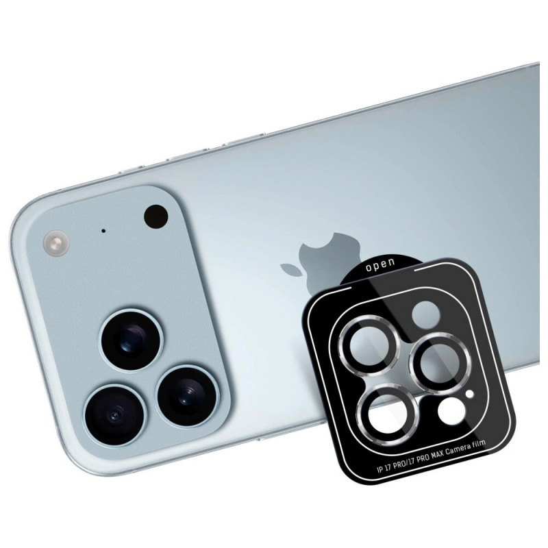 3MK Lens Protection Pro Kameraobjektivglas für Apple iPhone 17 Pro / 17 Pro Max, silber