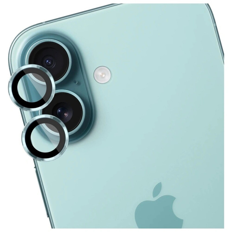 3MK Lens Protection Pro gehärtetes Glas Kameraobjektivschutz für Apple iPhone 17, grün