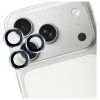3MK Lens Protection Pro Kameraobjektiv Panzerglas für Apple iPhone 17 Pro / 17 Pro Max, Hellblau