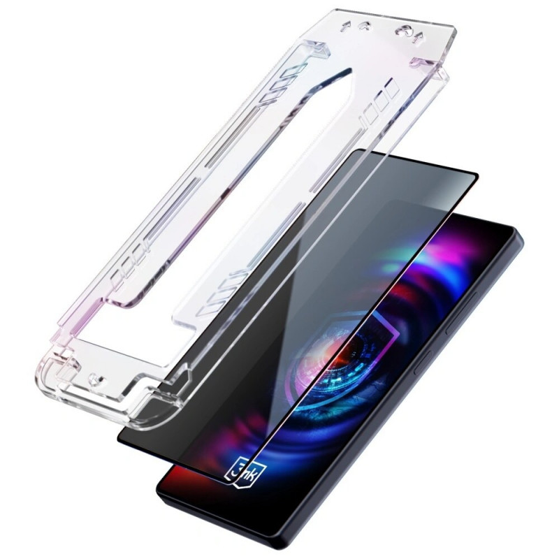 3MK HardGlass Max Privacy Blickschutz-Displayschutzglas aus gehärtetem Glas für Samsung Galaxy S25 Edge