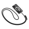 Tech-Protect C1S Rope Crossbody Strap, Schwarz/Schwarz