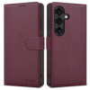 Tech-Protect Wallet Case Samsung Galaxy S26 FE Burgundy