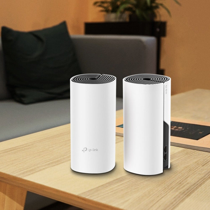 TP-Link Deco M4 AC1200 Mesh-WLAN-System für das ganze Zuhause (2er-Pack)