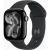 Apple Watch Series 11 GPS + Cellular (5G) 42 mm Aluminiumgehäuse, schwarz, M/L, MF854QL/A