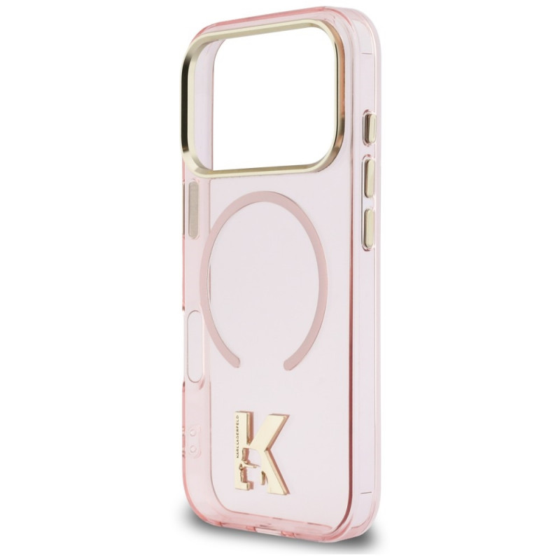 Karl Lagerfeld IML K Head Hülle KF003412 für Apple iPhone 18 Pro Max / 17 Pro Max, Rosa