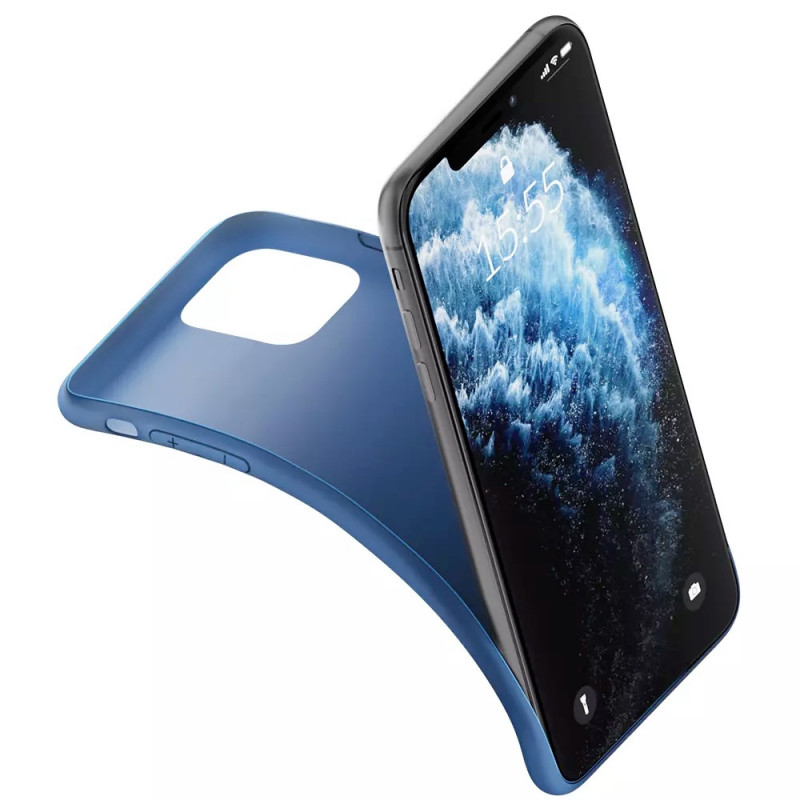 3MK Matt Case Hülle Samsung Galaxy S23+, Blaubeere