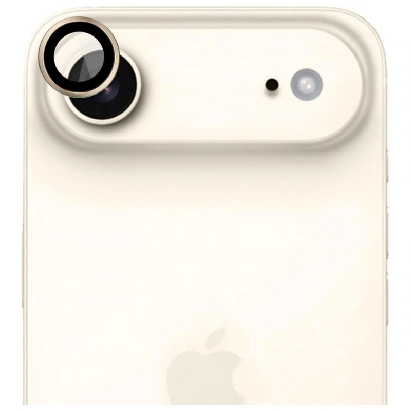 3MK Lens Protection Pro Kameraobjektiv-Panzerglas für Apple iPhone Air, Gold