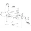 BIRA HARTTE XS Serie Elektrischer Türöffner XS00UM, 12-24 V AC/DC, Standard, mit Überwachung