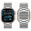Tech-Protect Stainless Edelstahlarmband für Apple Watch 8 / 9 / 10 / 11 / 12 / SE / Ultra (44 / 45 / 46 / 49 mm), Silber