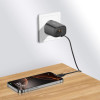 Tech-Protect NCA20 USB-A / USB-C Wandladegerät PD 20W / QC3.0, Schwarz
