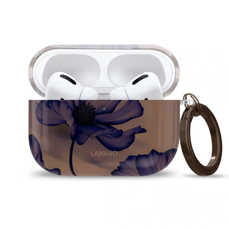 Tech-Protect Lamano Hülle Apple AirPods Pro 1 / 2 Samtnacht