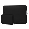 Tech-Protect NeoSlim THP3383 Laptop-Hülle 13-14 Zoll mit Zubehörtasche, Schwarz