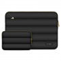 Tech-Protect Puffy THP3474 Laptop-Hülle 13-14 Zoll mit Zubehörtasche, Schwarz