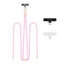 Tech-Protect C7S Rope Schultergurt, Babyrosa/Gold
