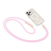 Tech-Protect C7S Rope Schultergurt, Babyrosa/Gold